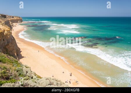 Gibson Steps Beach, Les Douze Apôtres, Port Campbell National Park, Western District, Victoria, Australie Banque D'Images