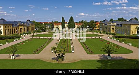 Orangery Au Château De Friedenstein À Gotha, Thuringe, Allemagne, Banque D'Images