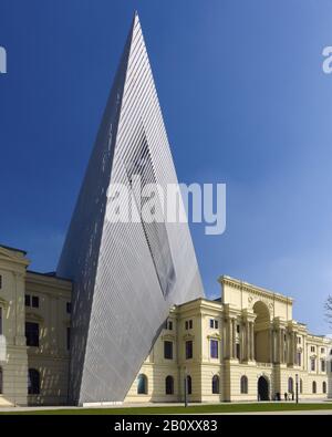 Musée D'Histoire Militaire De Dresde, Saxe, Allemagne, Banque D'Images