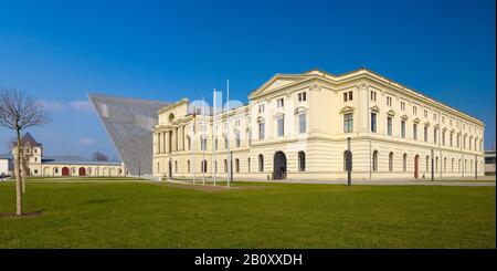 Musée D'Histoire Militaire De Dresde, Saxe, Allemagne, Banque D'Images