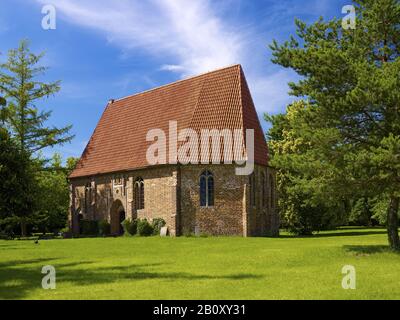 Chapelle Gertrude, Musée Barlach, Guestrow, Mecklembourg-Poméranie-Occidentale, Allemagne, Banque D'Images