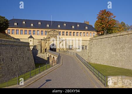 Citadelle De Petersberg À Erfurt, Thuringe, Allemagne, Banque D'Images