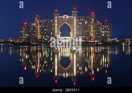 Atlantis Hotel On The Palm, Jumeirah, Dubaï, Émirats Arabes Unis, Banque D'Images