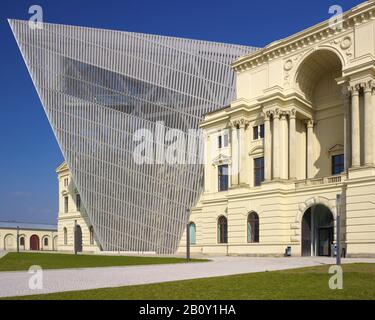 Musée D'Histoire Militaire De Dresde, Saxe, Allemagne, Banque D'Images