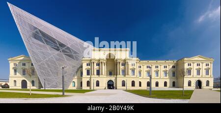 Musée D'Histoire Militaire De Dresde, Saxe, Allemagne, Banque D'Images