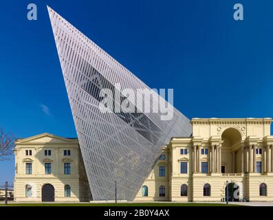 Musée D'Histoire Militaire De Dresde, Saxe, Allemagne, Banque D'Images