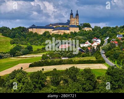 Abbaye De Banz Près De Bad Staffelstein, Haute-Franconie, Bavière, Allemagne, Banque D'Images