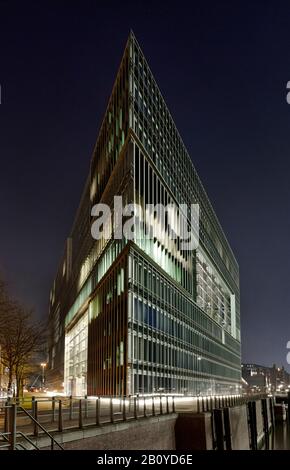 Deichtorcenter, architecture moderne, Deichtorplatz, Hafencity Hanseatic City de Hambourg, Allemagne, Banque D'Images