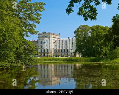 Palais Baroque Ludwigslust, Comté De Ludwigslust-Parchim, Mecklembourg-Poméranie-Occidentale, Allemagne, Banque D'Images