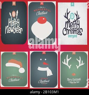 joyeux noël illustration art design vectoriel Illustration de Vecteur