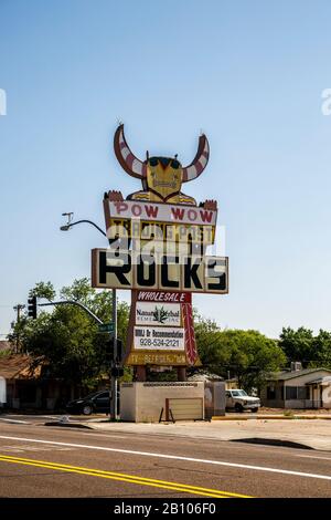 Holbrook, l'historique Route 66, Navajo Comté, Arizona, USA Banque D'Images