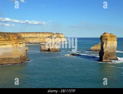 Côte le long de la Great Ocean Road en Australie, Australie Banque D'Images