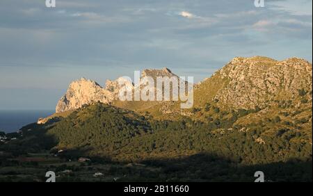 Serra De Tramuntana, Espagne, Iles Baléares, Majorque, Mortitxet Banque D'Images