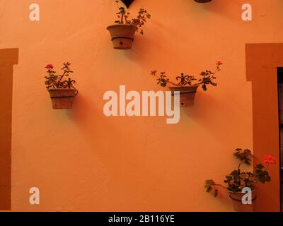 Décoration d'hôtel. Séville. Andalousie, Espagne Banque D'Images