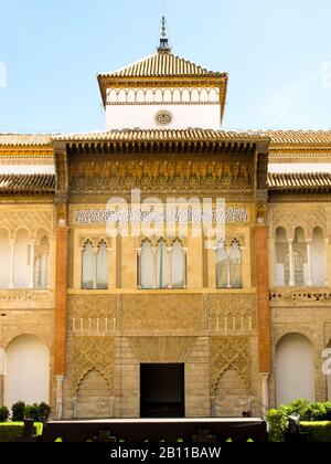 Reales Alcazares. Séville. L'Andalousie. Espagne Banque D'Images