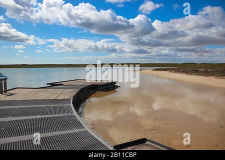 Lac Thetis près de Cervantes en Australie occidentale Banque D'Images