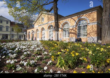 Bauhaus Museum Sur Theaterplatz, Weimar, Thuringe, Allemagne Banque D'Images