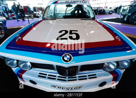 Madrid, Espagne. 22 février 2020. BMW 3.0 Groupe 2 1973/1975. Recinto Ferial Casa De Campo, Madrid, Espagne. Crédit: Enriquepsans / Alay Live News Banque D'Images