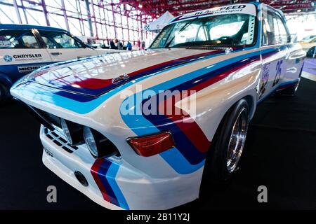 Madrid, Espagne. 22 février 2020. BMW 3.0 Groupe 2 1973/1975. Recinto Ferial Casa De Campo, Madrid, Espagne. Crédit: Enriquepsans / Alay Live News Banque D'Images