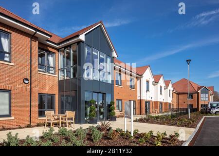 Mortain Place Care Home à Pevensey Bay Rd, Eastbourne BN 23 6 JF Banque D'Images