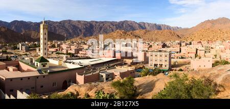 Tafraoute, Maroc Banque D'Images