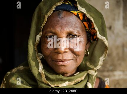 Portraits de peuple ivoirien, la Côte d'Ivoire (Ivory Coast) Banque D'Images