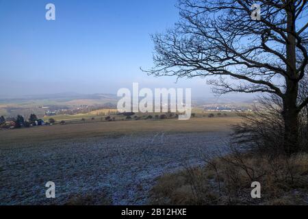 Le matin dans le lac Banque D'Images