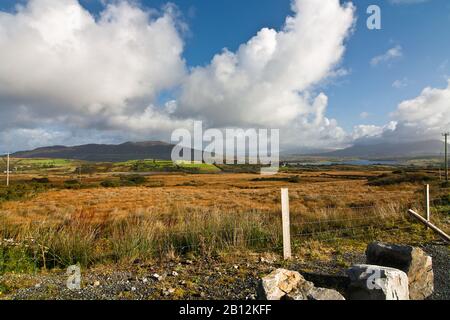 voyager sur le ring de kerry, irlande Banque D'Images