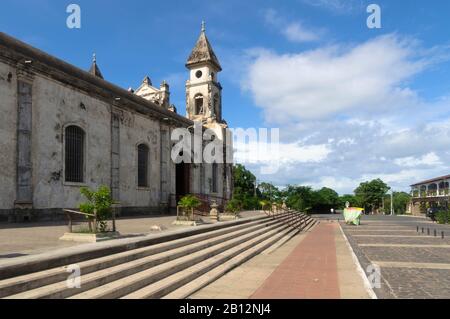 Église La Merced, Grenade, Nicaragua, Amérique Centrale Banque D'Images
