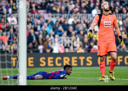 Barcelone, Espagne. 22 février 2020.du FC Barcelone lors du match de la Ligue entre le FC Barcelone et SD Eibar au Camp Nou le 22 février 2020 à Barcelone, Espagne. (Photo De Dax/Espa-Images) Crédit: Agence Photographique Sportive Européenne/Alay Live News Banque D'Images