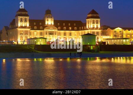 Maison De Spa À Binz, Île De Ruegen, Mecklembourg-Poméranie-Occidentale, Allemagne Banque D'Images