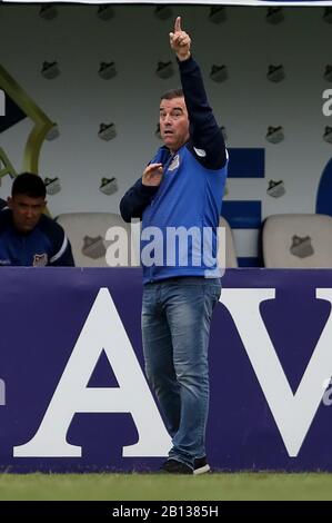 Diadema, Brésil. 22 février 2020. Peint pendant un match entre Água Santa x Corinthiens tenu à Arena Inamar, à Diadema, SP. Le match est valable pour le 7ème tour du crédit de championnat Paulista 2020: Marco Galvão/FotoArena/Alay Live News Banque D'Images