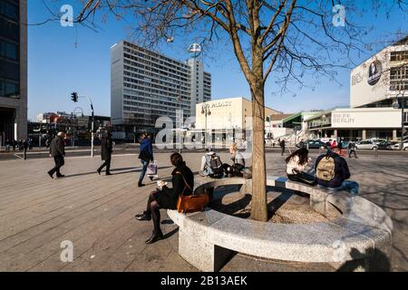 Breitscheidplatz,Zoo Palast,Bikini Haus,Charlottenburg,Berlin,Allemagne,Europe Banque D'Images