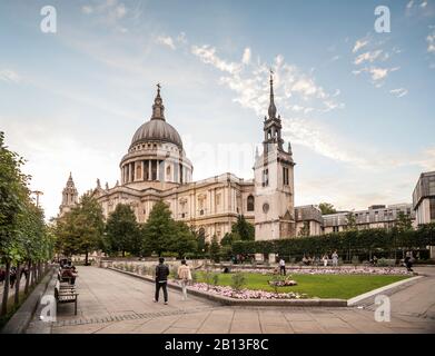 Cathédrale Saint-Paul, Londres, Royaume-Uni Banque D'Images