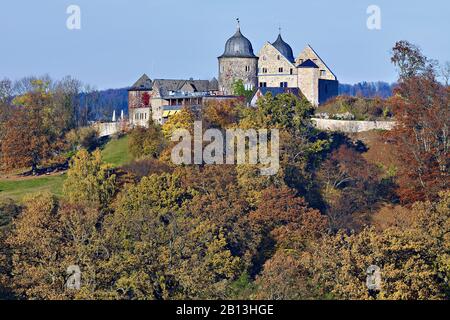 Château De Beauty De Dormir Sababurg,Hofgeismar,Hesse,Allemagne Banque D'Images