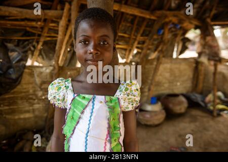 Portraits D'Ivoiriens,Côte D'Ivoire Banque D'Images