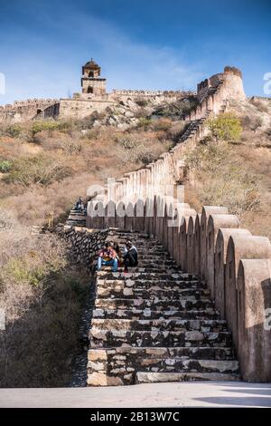 Fort Jaigarh, Jaipur, Inde, Asie Banque D'Images