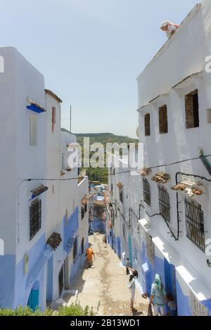 Rues et ruelles de la Médina de Chefchaouen, Maroc