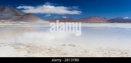 Salar de Aguas Calientes,salin,Atacama,Chili Banque D'Images