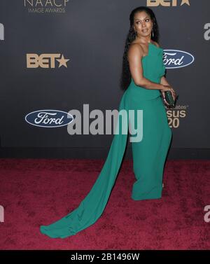 Angela Bassett arrive au 51ème Prix d'image NAACP organisé à l'Auditorium civique de Pasadena à Pasadena, CA le samedi 22 février 2020. (Photo De Athanlee B. Mirador/Sipa États-Unis) Banque D'Images