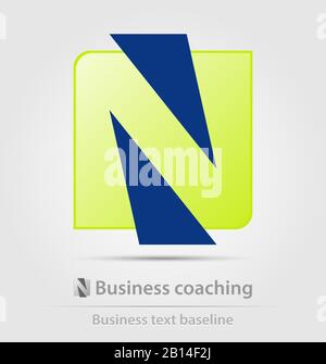Business coaching business icon pour les tâches de conception créative Illustration de Vecteur