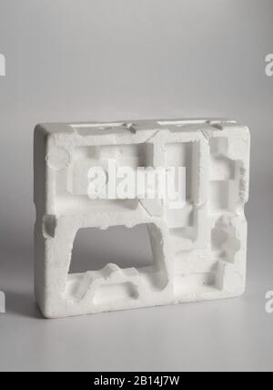 Tamil NADU, INDE - 15 février 2018 : emballage en polystyrène Banque D'Images