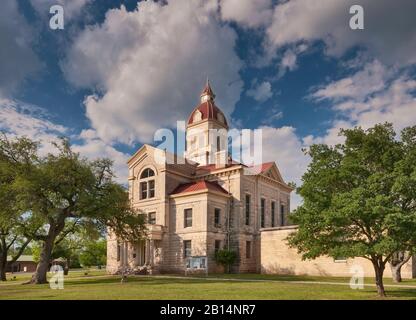 Palais de justice du comté de Bandera à Bandera, Texas, États-Unis Banque D'Images