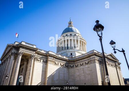 Le Panthéon, monument célèbre à Paris, France Banque D'Images