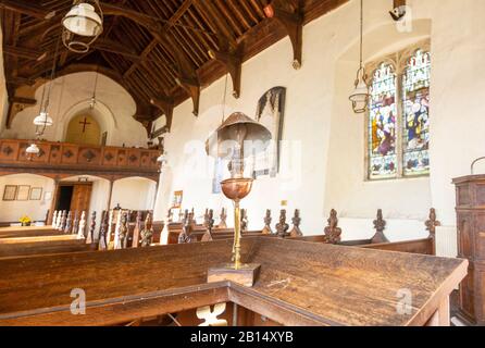 Église paroissiale du village Hacheston, Suffolk, Angleterre, Royaume-Uni Banque D'Images