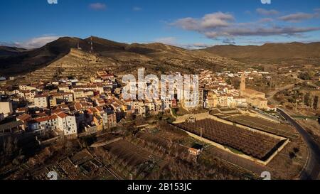 Igea est un petit village de la province de la Rioja, en Espagne Banque D'Images