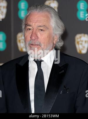 02 Févr. 2020 - Londres, Angleterre, Royaume-Uni - Robert De Niro Participant Aux Bafta Film Awards 2020, Royal Albert Hall Banque D'Images