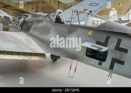 Focke-Wulf Fw 190 au MHM Berlin Gatow à Berlin, Allemagne Banque D'Images