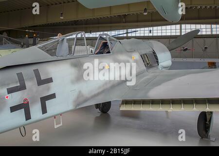 Focke-Wulf Fw 190 au MHM Berlin Gatow à Berlin, Allemagne Banque D'Images