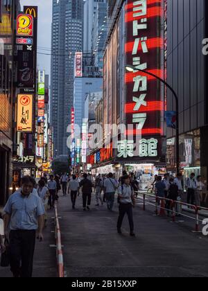 Shinjuku, Japon - 23 9 19: La caméra principale de Yodobashi à Shinjuku est Banque D'Images